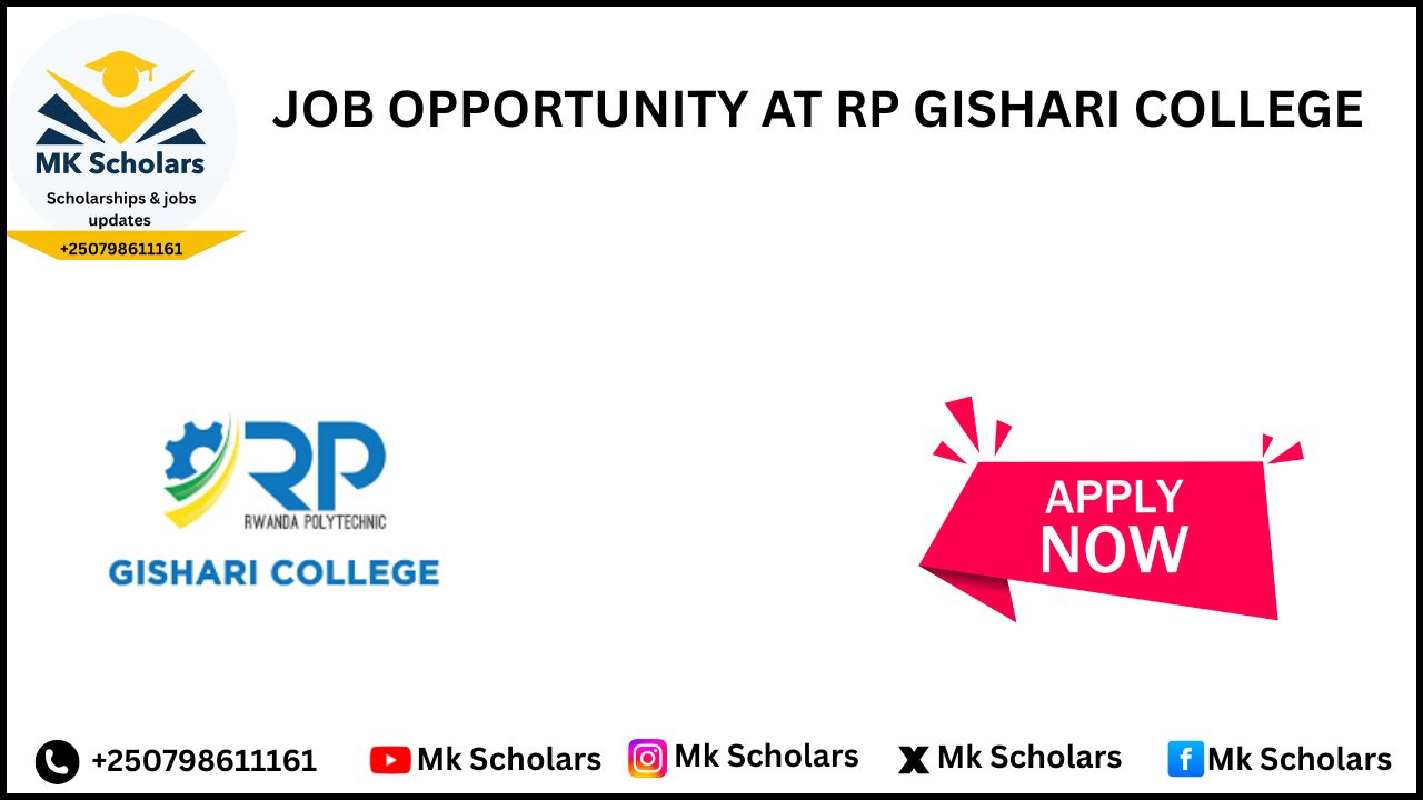 JOB OPPORTUNITY AT RP GISHARI COLLEGE
